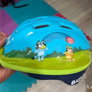 Childrens bluey helmet